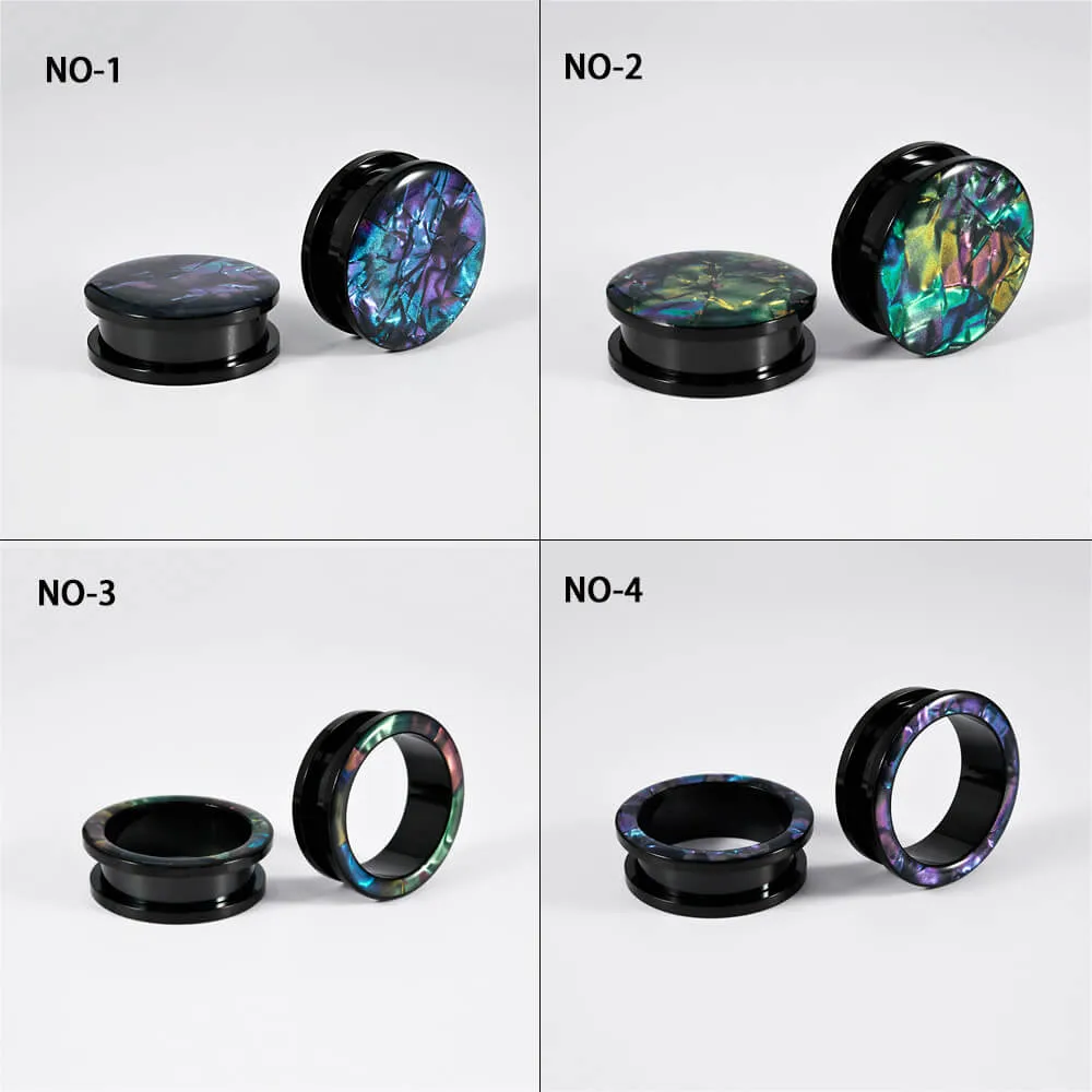 Mixed Color Shell Pulley Stainless Steel Ear Expansion Piercing sold by GTHIC product image thumbnail 3