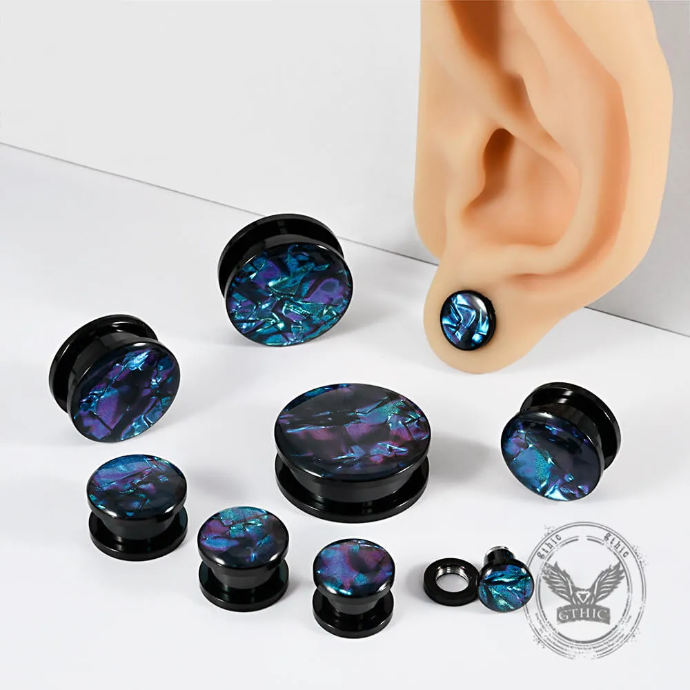 Mixed Color Shell Pulley Stainless Steel Ear Expansion Piercing sold by GTHIC product image thumbnail 4