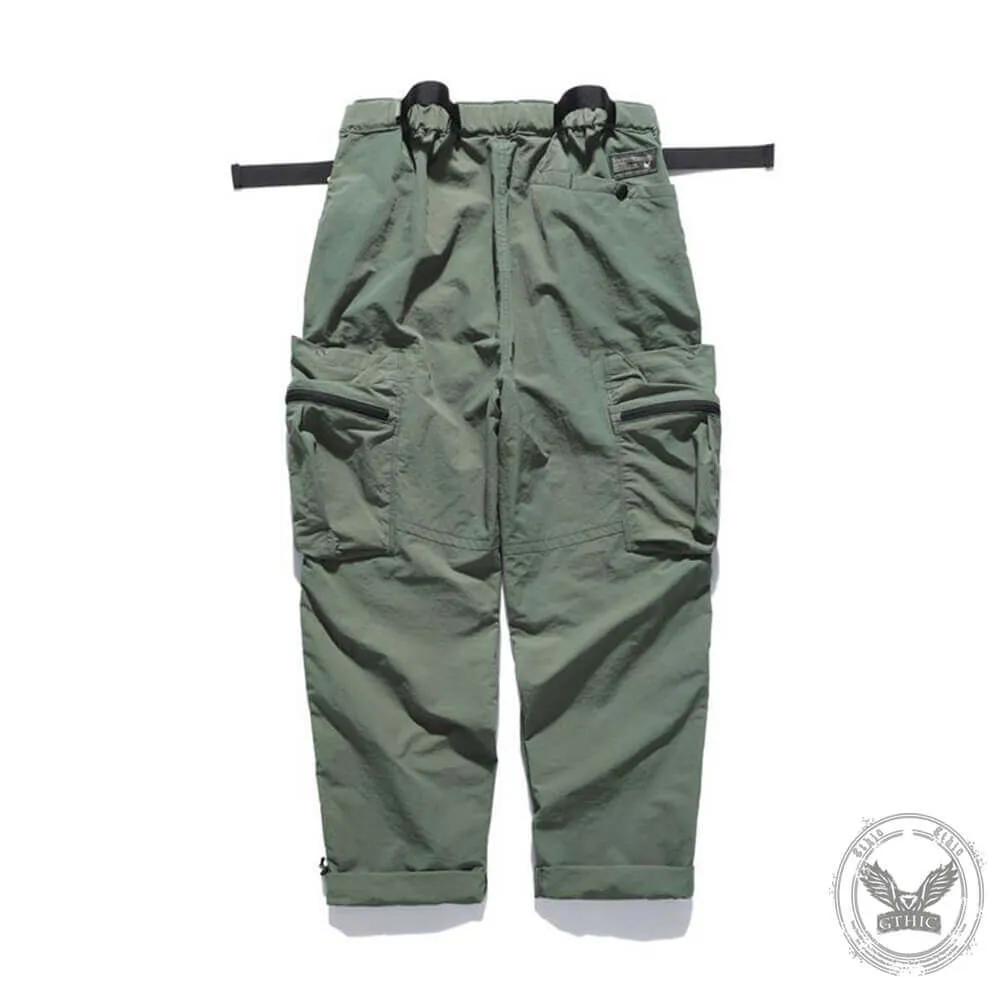 Vintage Outdoor Multi-Pocket Loose Paratrooper Pants sold by GTHIC product image thumbnail 5