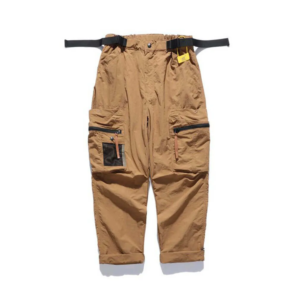 Vintage Outdoor Multi-Pocket Loose Paratrooper Pants sold by GTHIC