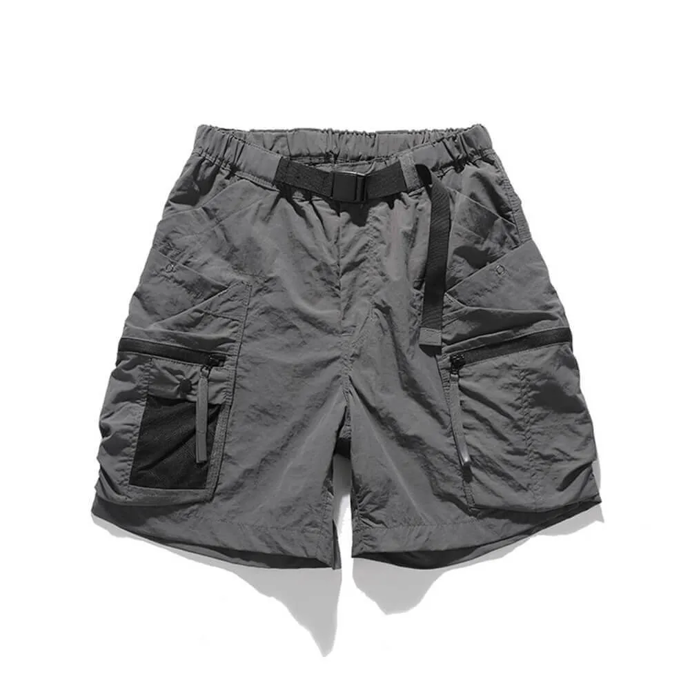 Vintage Multi-Pocket Loose Casual Cargo Shorts sold by GTHIC product image thumbnail 3