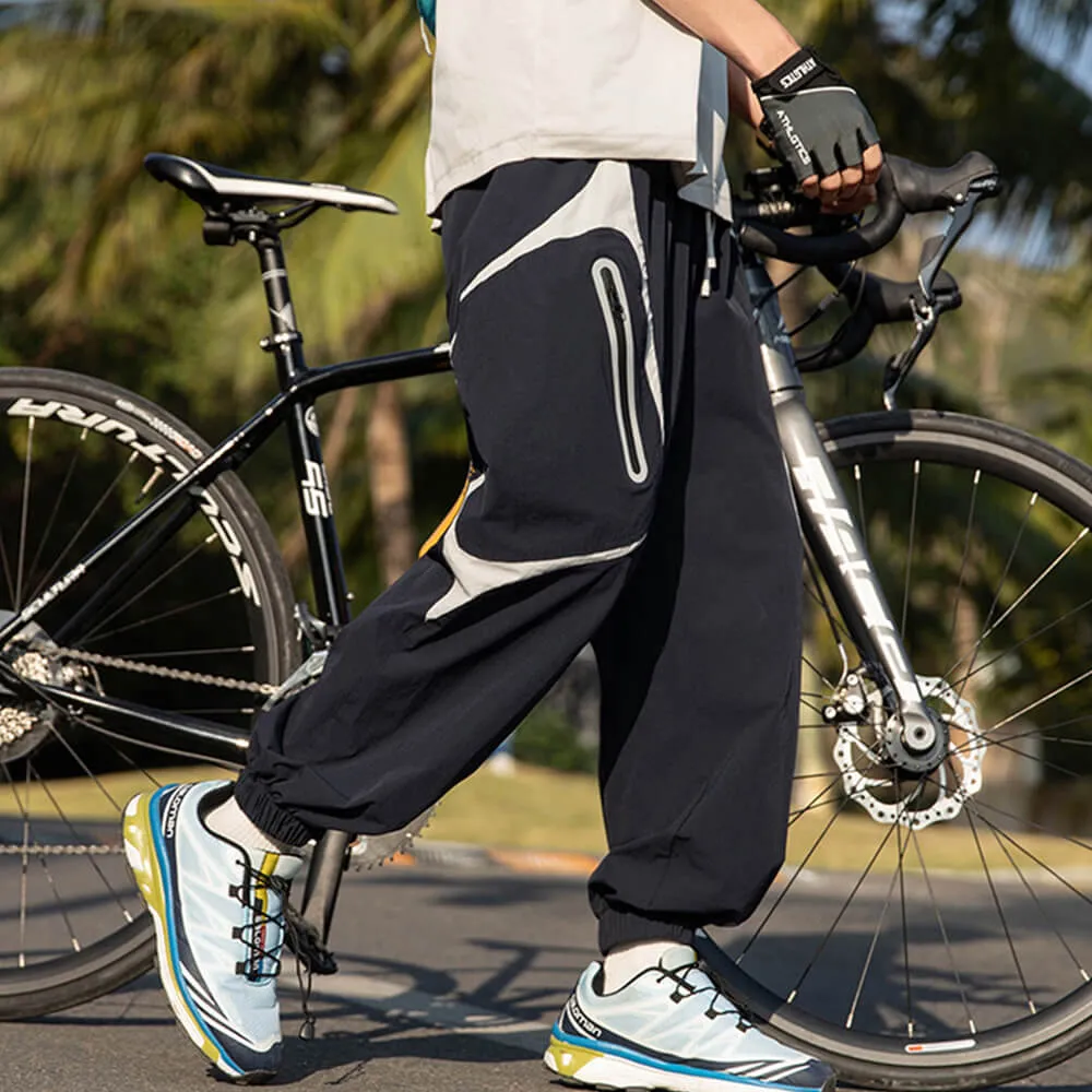 Fashion Side Pocket Contrast Color Design Casual Pants sold by GTHIC product image thumbnail 4