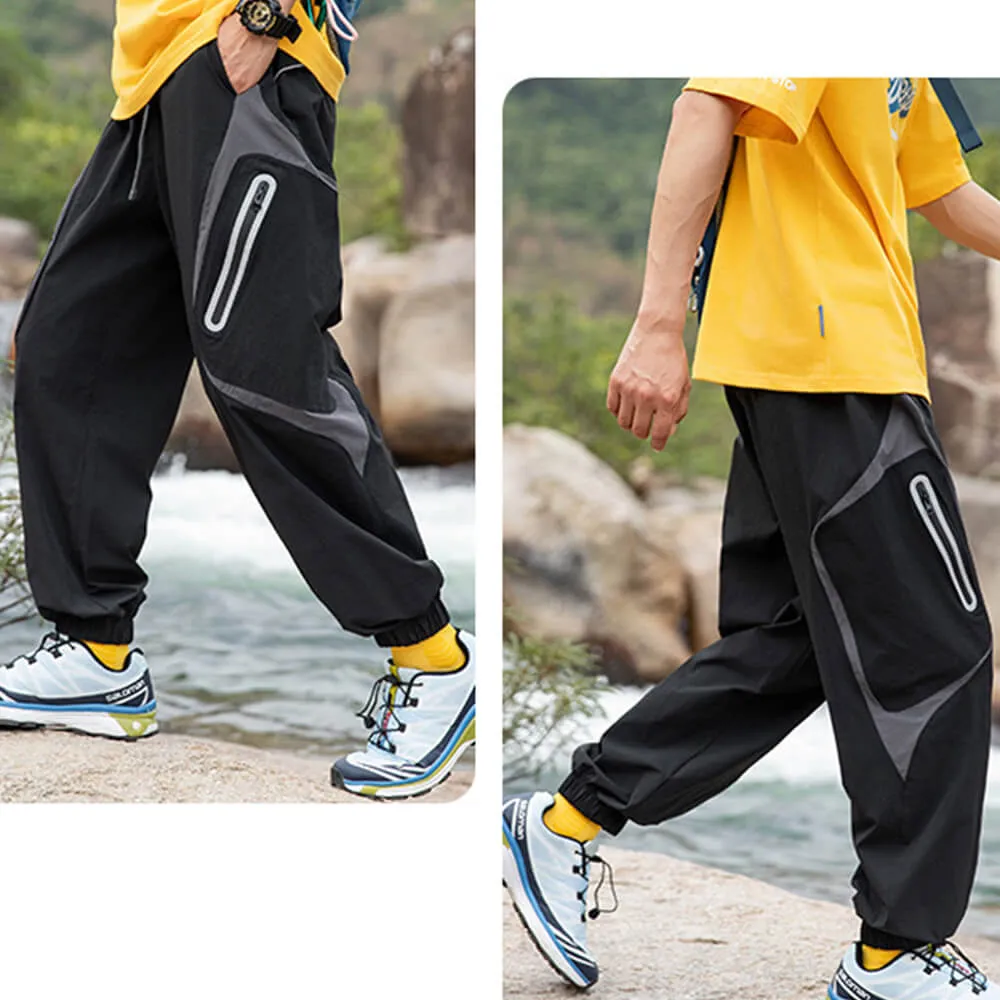 Fashion Side Pocket Contrast Color Design Casual Pants sold by GTHIC product image thumbnail 5