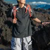 Fashion Colorblock Half-Zip Loose Sports T-shirt sold by GTHIC
