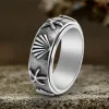 Vintage Shell Starfish Stainless Steel Spinner Ring sold by GTHIC