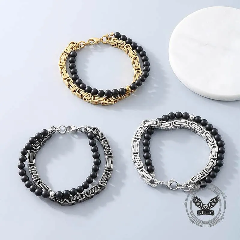 Vintage Beads Imperial Chain Stainless Steel Bracelet sold by GTHIC