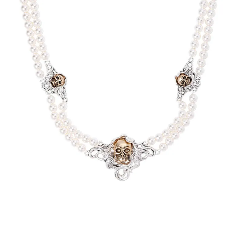 Hip-Hop Style Gold Skull Head Alloy Jewelry Set sold by GTHIC product image thumbnail 4