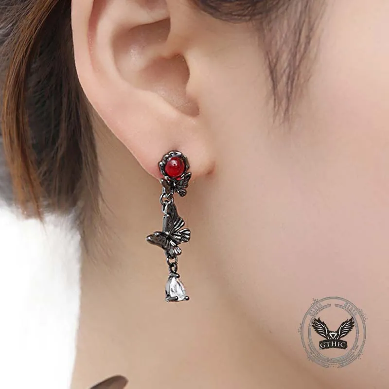Gothic Dark Black Butterfly Alloy Jewelry Set sold by GTHIC product image thumbnail 2