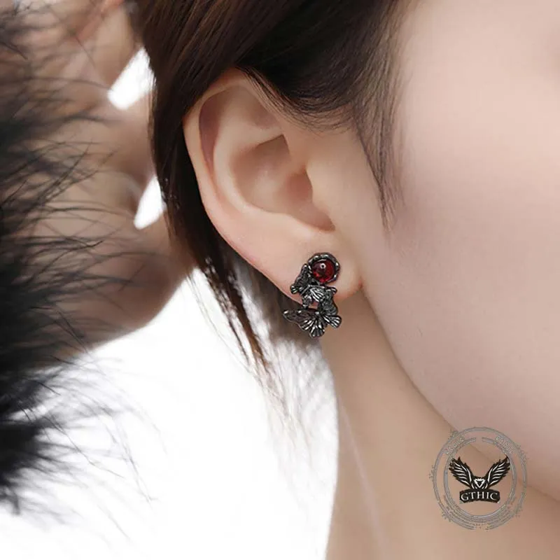 Gothic Dark Black Butterfly Alloy Jewelry Set sold by GTHIC product image thumbnail 3