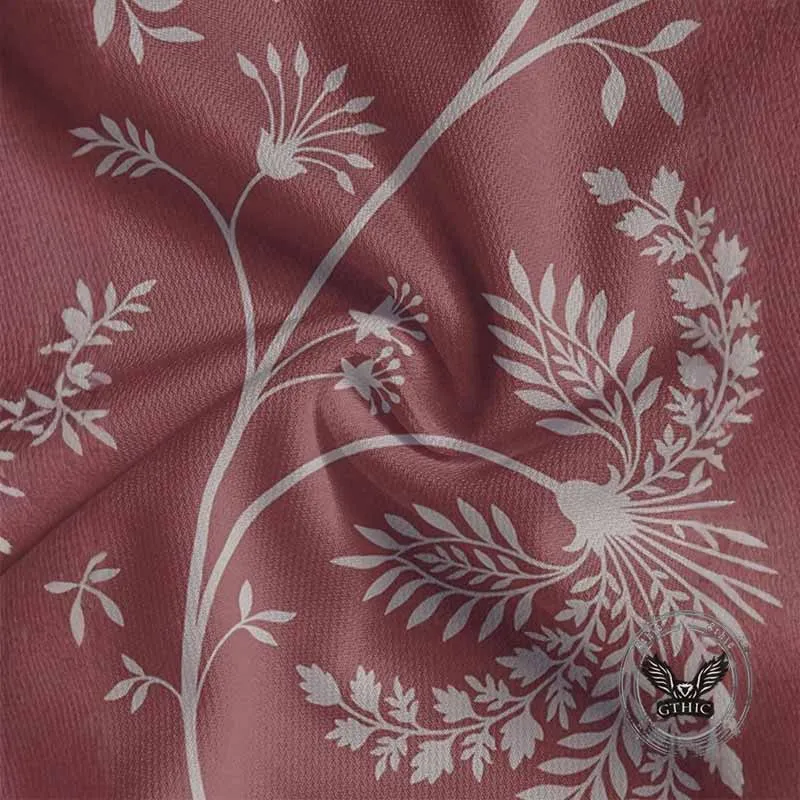 Fashion Flower Print Short Sleeve Lapel Polo Shirt sold by GTHIC product image thumbnail 5