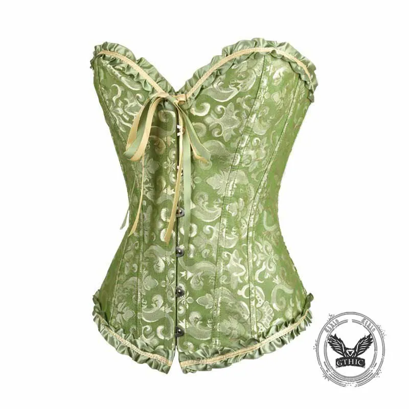 Palace Style Lace Up Body Shaping Corset sold by GTHIC product image thumbnail 2