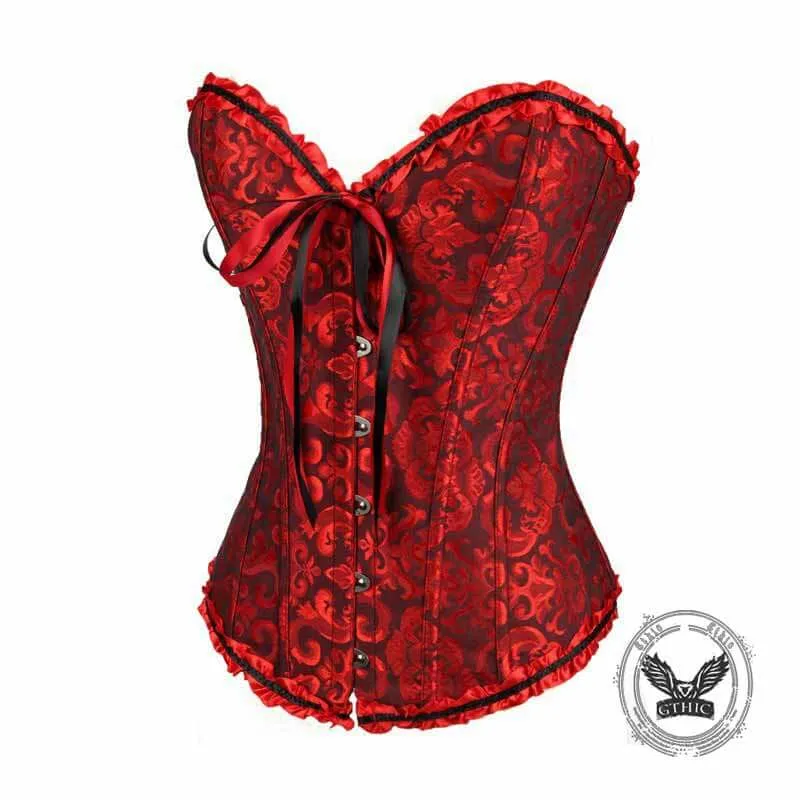 Palace Style Lace Up Body Shaping Corset sold by GTHIC product image thumbnail 4