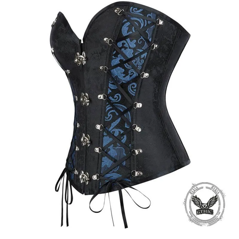 Punk Retro Lace-Up Court Corset sold by GTHIC product image thumbnail 5