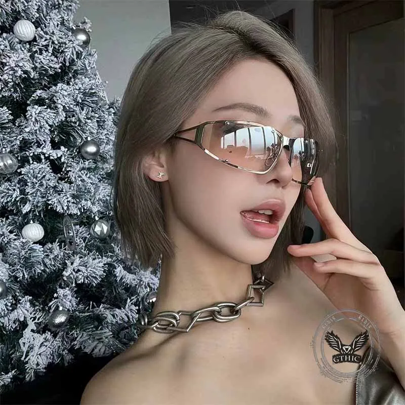 Future Tech-Sense Y2K Eye Protection Sunglasses sold by GTHIC product image thumbnail 3