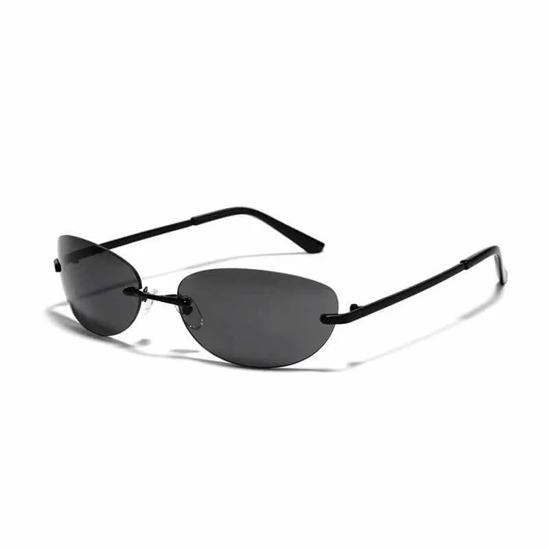Fashion Futuristic Y2K Frameless PC Sunglasses sold by GTHIC