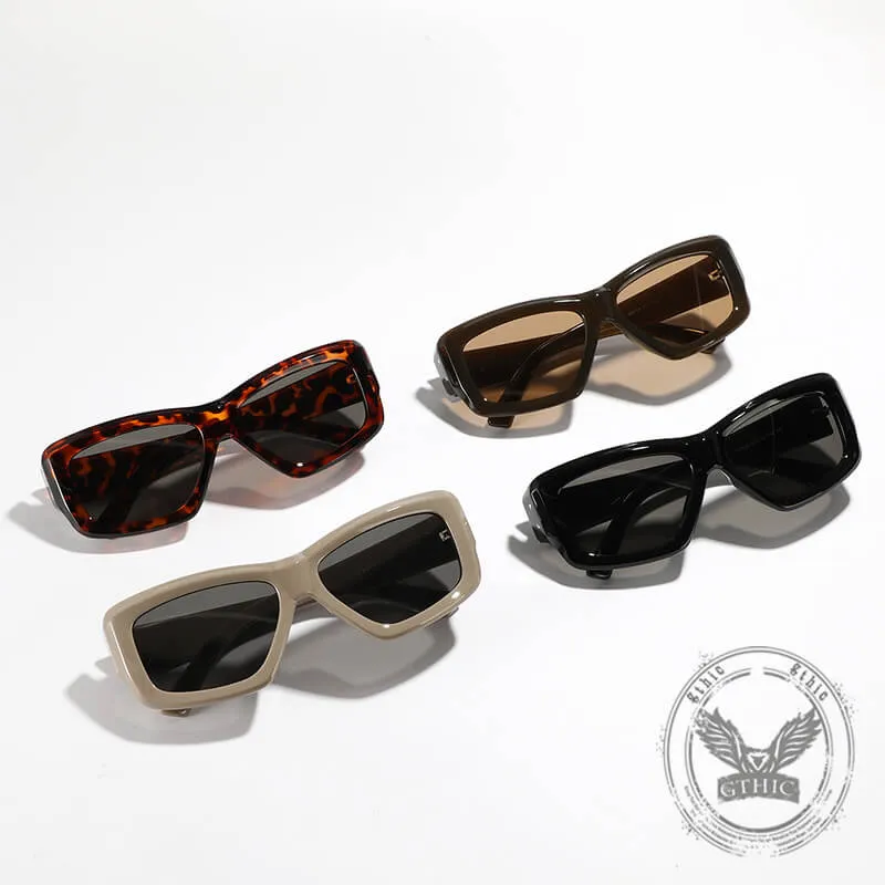 Versatile Y2K Rectangular Tech-Sense PC Sunglasses sold by GTHIC
