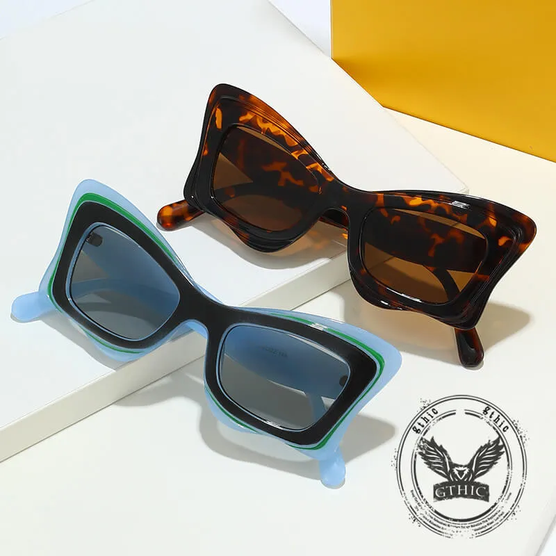 Fashion Cat-Eye UV Protection PC Sunglasses sold by GTHIC product image thumbnail 2