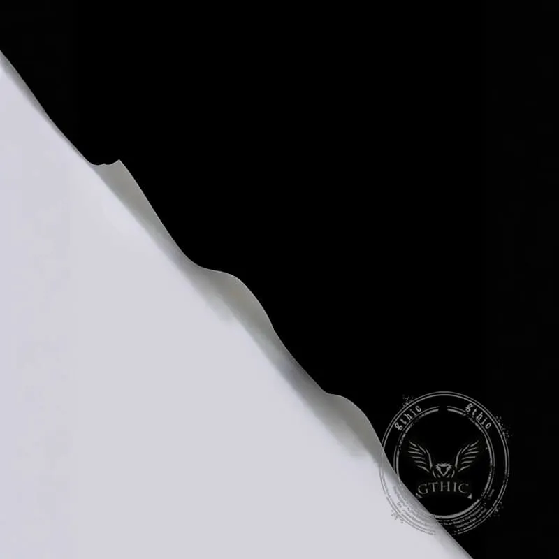 Casual American Flag Skull Print Crew Neck T-Shirt sold by GTHIC product image thumbnail 4