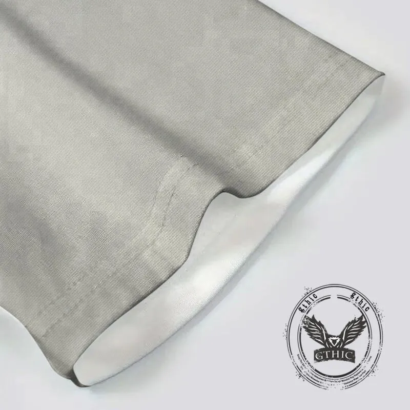 Fashion Loves American Flag Print Crew Neck T-Shirt sold by GTHIC product image thumbnail 3