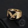 Punk Domineering Eagle Stainless Steel Ring sold by GTHIC
