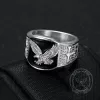 Punk Domineering Eagle Stainless Steel Ring sold by GTHIC