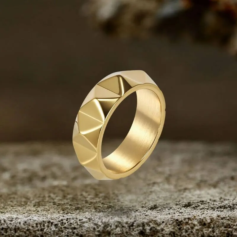 Simple Tapered Self-Defense Stainless Steel Ring sold by GTHIC product image thumbnail 5