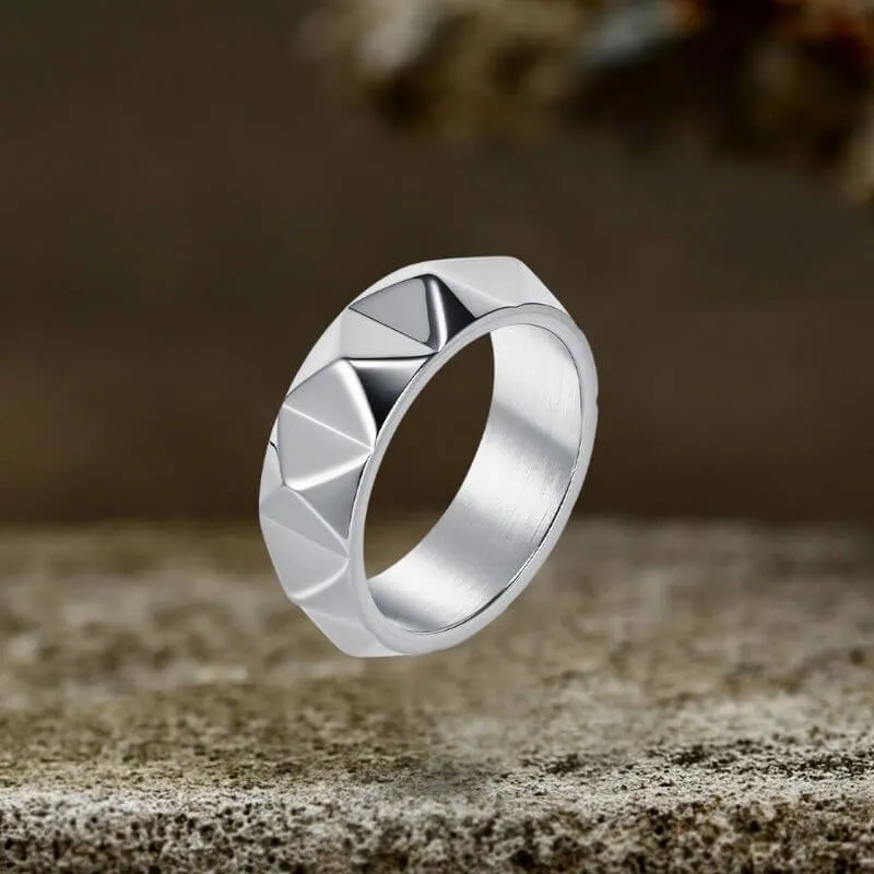 Simple Tapered Self-Defense Stainless Steel Ring sold by GTHIC product image thumbnail 3