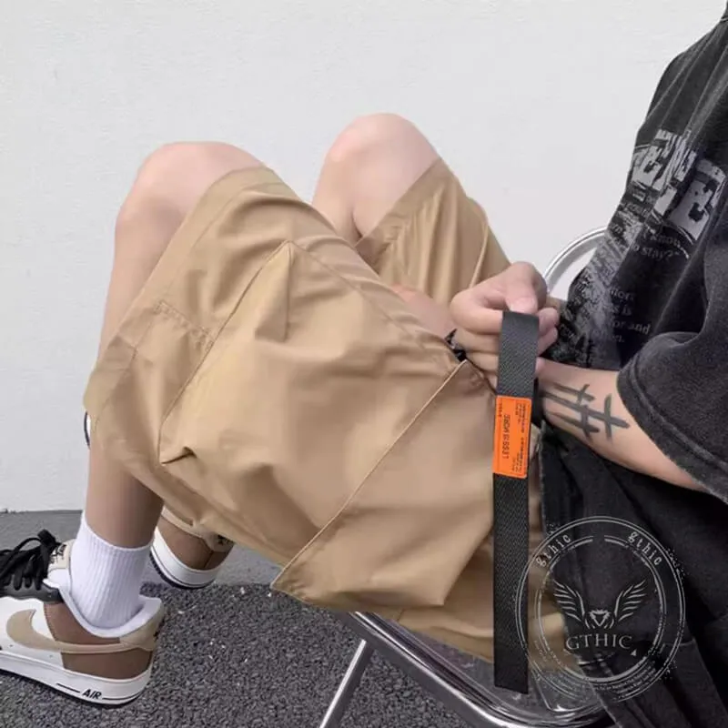 Casual Thin Breathable Multi-Pocket Cargo Shorts sold by GTHIC product image thumbnail 5