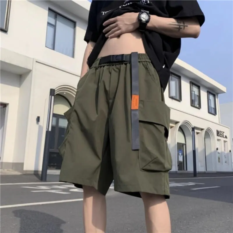 Casual Thin Breathable Multi-Pocket Cargo Shorts sold by GTHIC product image thumbnail 3