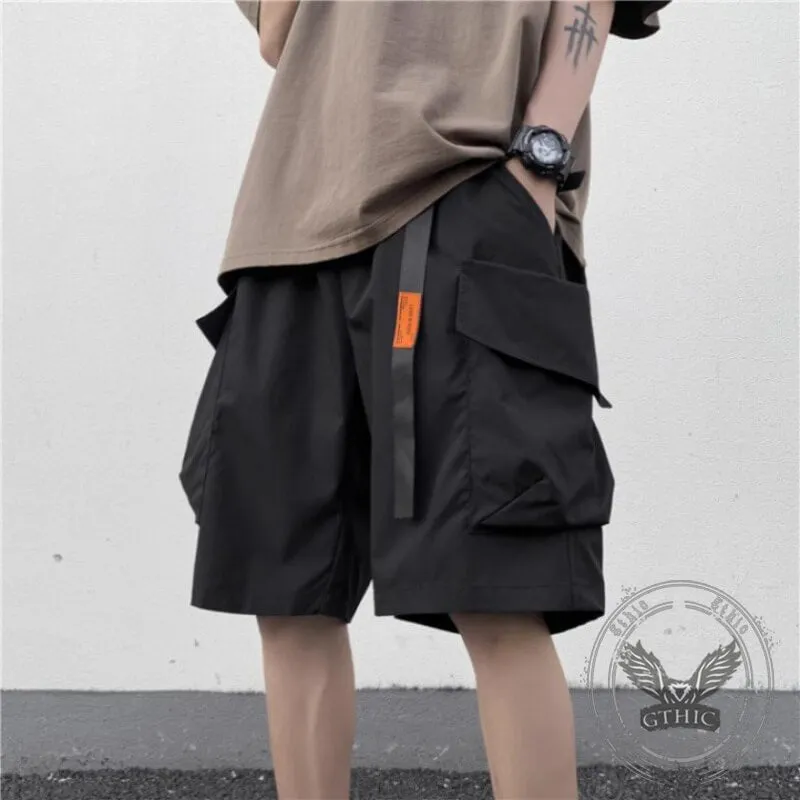Casual Thin Breathable Multi-Pocket Cargo Shorts sold by GTHIC