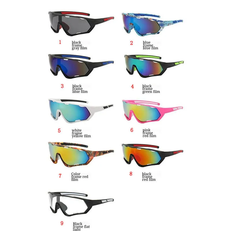 Colorful Full Frame UV-Proof Outdoor Cycling PC Sunglasses sold by GTHIC product image thumbnail 3