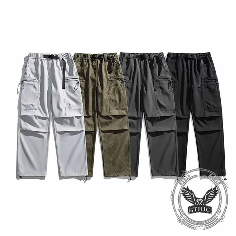 Outdoor Commuting Waterproof Straight Paratrooper Pants sold by GTHIC