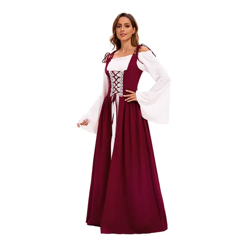 Medieval Court Retro Stage Performance Long Dress Set sold by GTHIC product image thumbnail 3