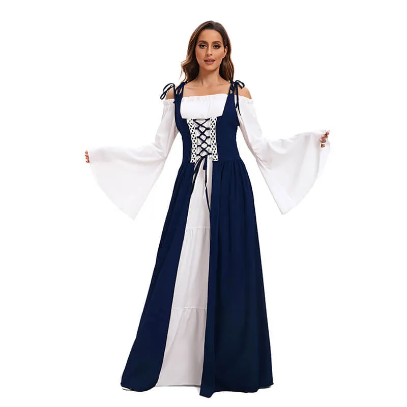 Medieval Court Retro Stage Performance Long Dress Set sold by GTHIC product image thumbnail 2