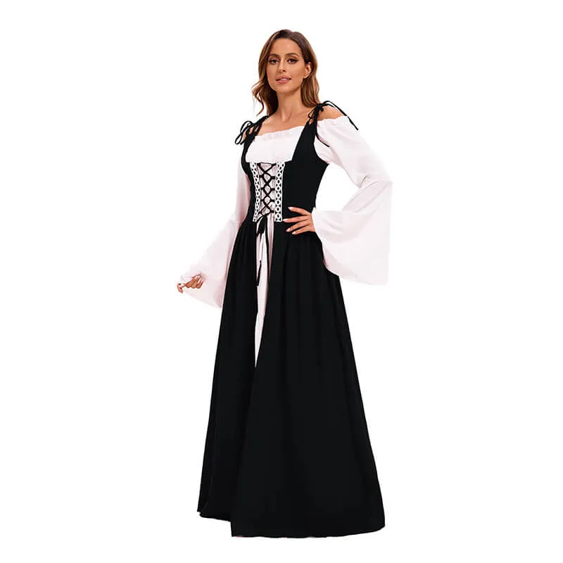 Medieval Court Retro Stage Performance Long Dress Set sold by GTHIC product image thumbnail 4