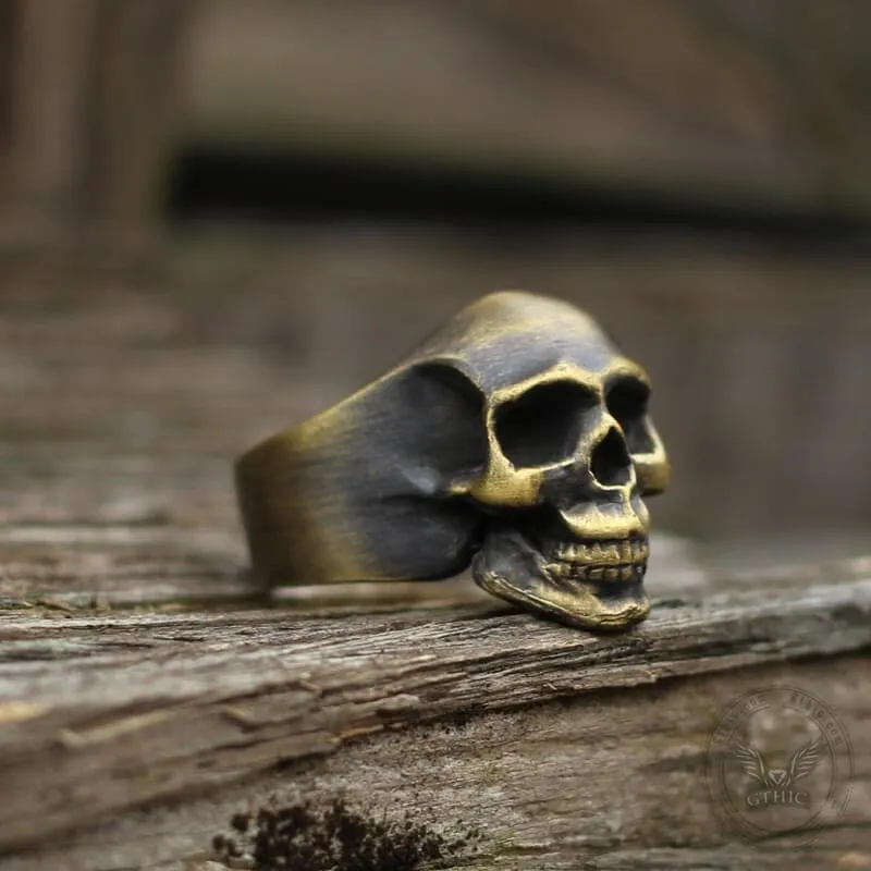 Classic Locomotive Skull Ring sold by GTHIC product image thumbnail 4