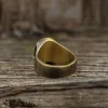 Classic Locomotive Skull Ring sold by GTHIC