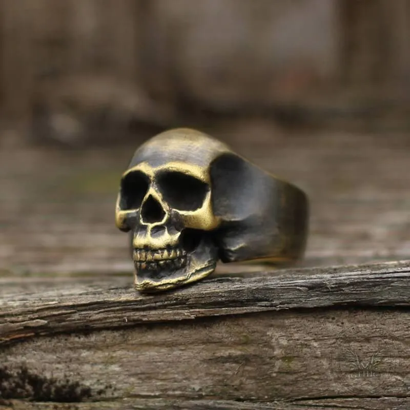 Classic Locomotive Skull Ring sold by GTHIC