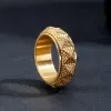 Egyptian Pyramid Stainless Steel Spinner Ring sold by GTHIC