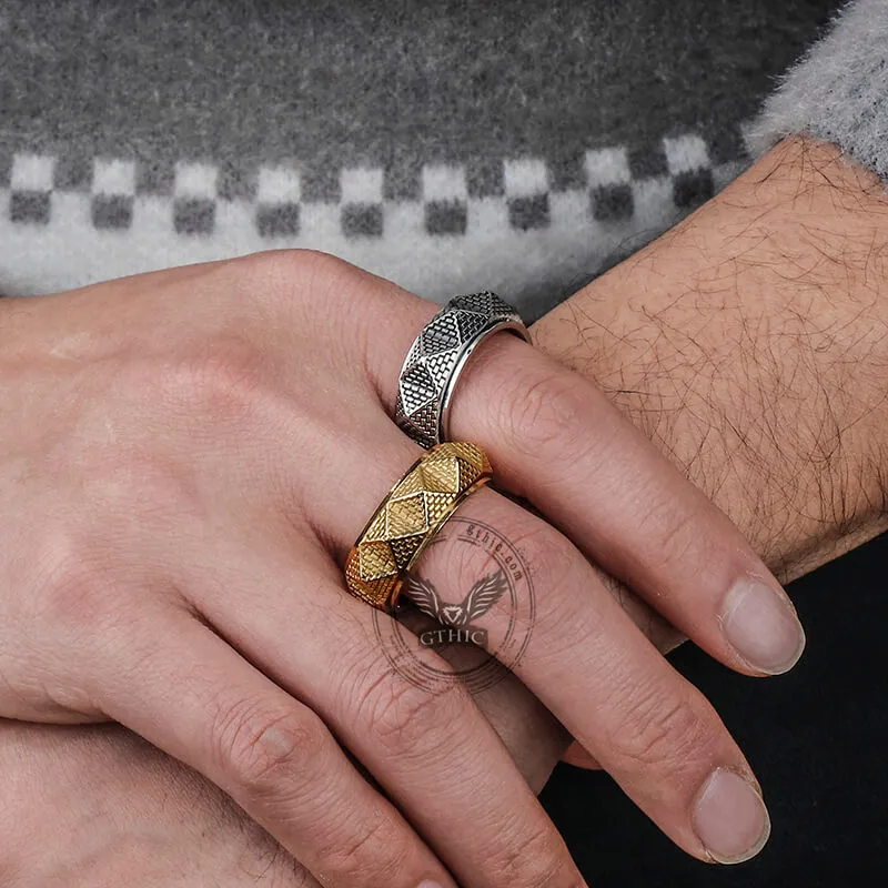 Egyptian Pyramid Stainless Steel Spinner Ring sold by GTHIC product image thumbnail 2
