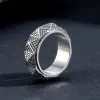 Egyptian Pyramid Stainless Steel Spinner Ring sold by GTHIC