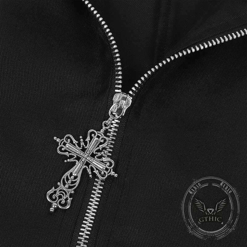 Medieval Halloween Gothic Stand Collar Tuxedo Costume sold by GTHIC product image thumbnail 5