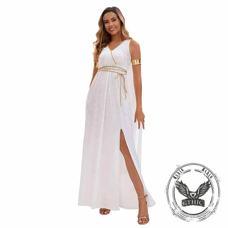 Greek Mythology Goddess White Halloween Costume sold by GTHIC