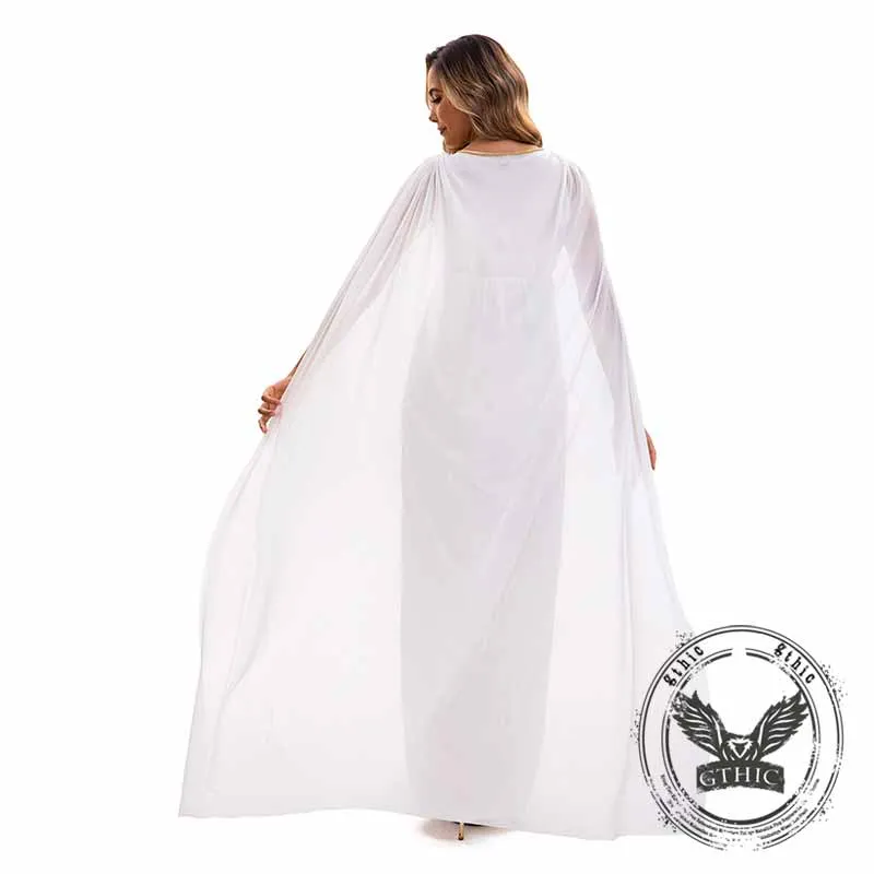 Greek Mythology Goddess White Halloween Costume sold by GTHIC product image thumbnail 5