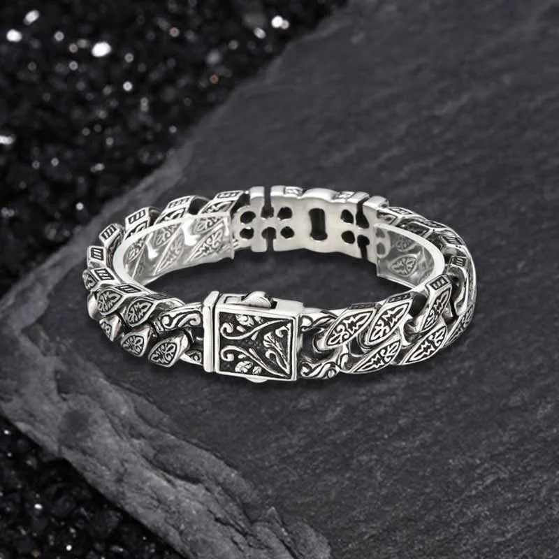 Egyptian Cross Trendy Pattern Stainless Steel Bracelet sold by GTHIC product image thumbnail 5