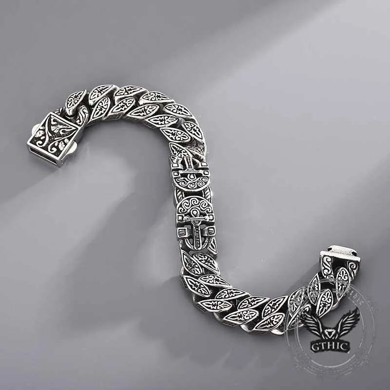 Egyptian Cross Trendy Pattern Stainless Steel Bracelet sold by GTHIC product image thumbnail 4