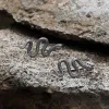Vintage Snake Stainless Steel Ear Climber Cuffs sold by GTHIC