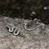 Vintage Snake Stainless Steel Ear Climber Cuffs sold by GTHIC
