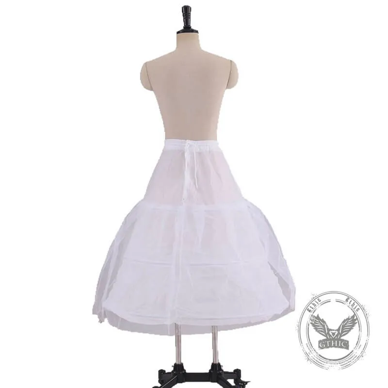 White Fishbone A-Line Wedding Dress Petticoat sold by GTHIC product image thumbnail 4