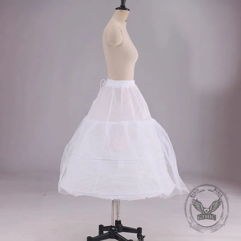 White Fishbone A-Line Wedding Dress Petticoat sold by GTHIC product image thumbnail 2